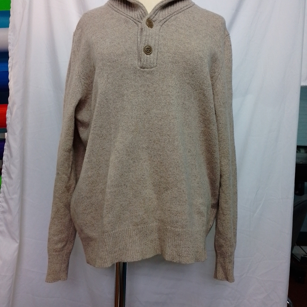 J. Crew Men's Light Tan Sweater